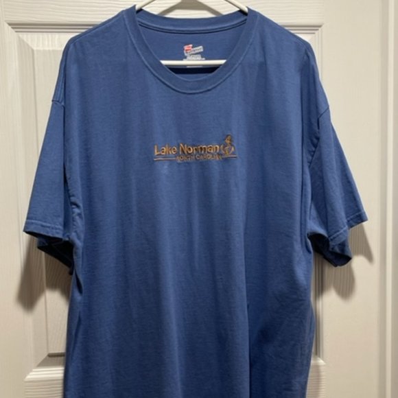 Men's T-Shirt LAKE NORMAN, NC Size XL - Picture 2 of 4